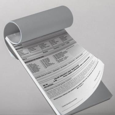 Imagem de 10 Talões Pedido Orçamento Ordem Serviço Eletrodoméstico A4 - IMPRESSÕ