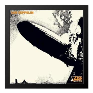 Imagem de Capa De Vinil Eternizada Led Zeppelin 1 33x33cm - Fanarte