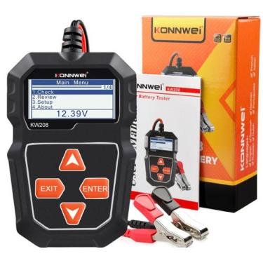 Imagem de Testador de Bateria Automotiva KW208 12 Volts Carro Moto Lanchas - kon