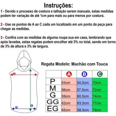 Imagem de Regata Longline com Touca Masculina MXD Conceito Workout, Vermelho, GG