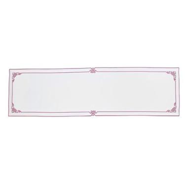 Imagem de Caminho Trilho de Mesa Bordado Celine Rosa 40x90cm Jolitex