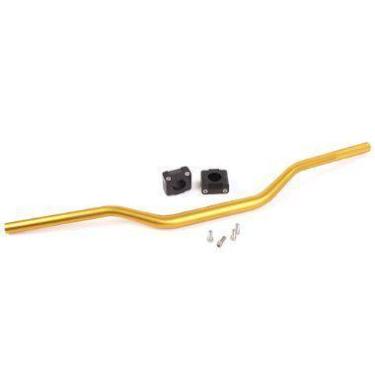 Imagem de Guidão Movento Fatbar Alto Com Adaptador 28mm, Amarelo