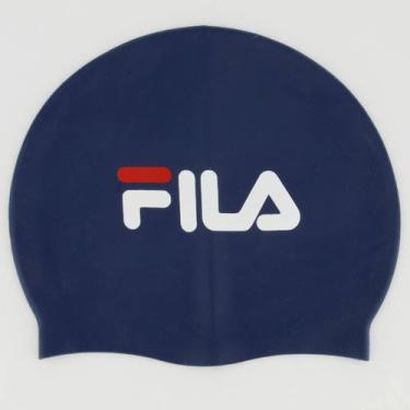 Imagem de Touca de Natação Fila Swimming Azul Marinho, Único