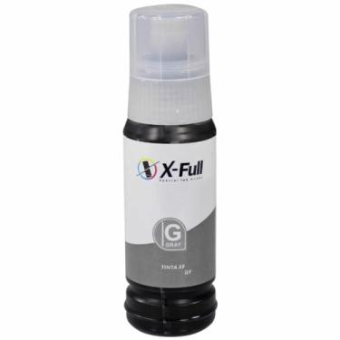 Imagem de Tinta Corante Compatível Marca X-Full para Impressora L8180 L8160 L 8160 L 8180 Refil de 70ml (Cinza, 70ml)