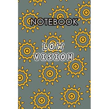 Imagem de Low Vision Notebook/Journal: For Visually Impaired with Bold Line, Gift for Low Vision & Easy to Write In. Perfect for work, Students, Writers and School.