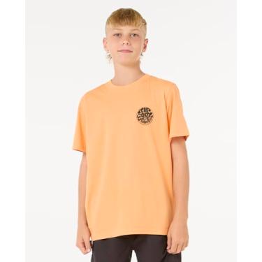 Imagem de Rip Curl Camiseta de manga curta para meninos, ícone de raspas de mandarim, Ícone de raspas de mandarim, 10