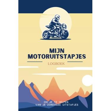 Imagem de Logboek van mijn motoruitstapjes: Notitieboekje voor motorrijders, om je zondagse motoruitstapjes bij te houden | Geschikt voor 50 uitstapjes