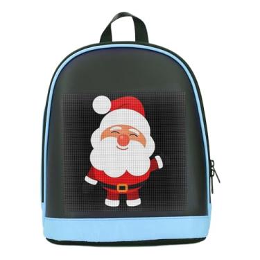 Imagem de Mochila LED Programável Com Tela Colorida Portátil para Festa Em Clube de Festival de Motocicleta