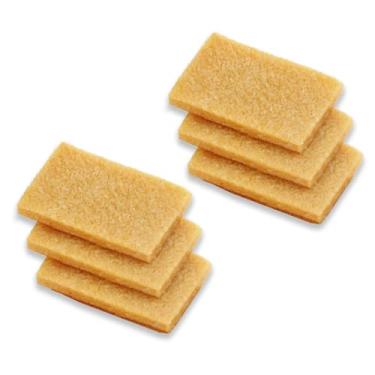 Imagem de Apagador de cimento de borracha, borracha de cola e resíduos, limpador de cimento de borracha para remoção de borracha adesiva para limpeza de resíduos - 6 peças