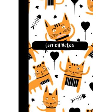 Imagem de Cornell Notes Notebook: 120 Pages Cat Cornell Notes Notebook Lined Paper 6 x 9 Inches