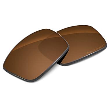 Imagem de Lentes de desempenho da Tintart compatíveis com Oakley Gascan Polarizadas gravadas, Nut Brown - Polycarbonate Polarized, One Size