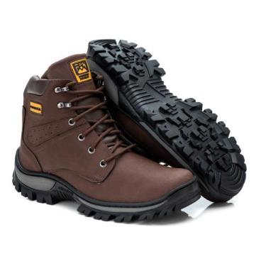Imagem de Bota Coturno Ferraroni Masculino Casual Adventure Trilha, Marrom, 41