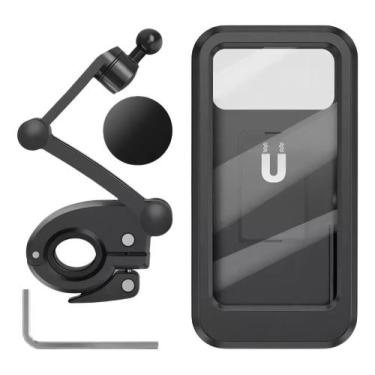 Imagem de 01 Suporte De Celular P/ Moto E Bike Á Prova Dágua H'maston