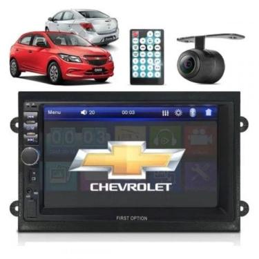 Imagem de Central Multimídia Onix Joy Plus Câmera Ré Bluetooth Espelhamento - Fi