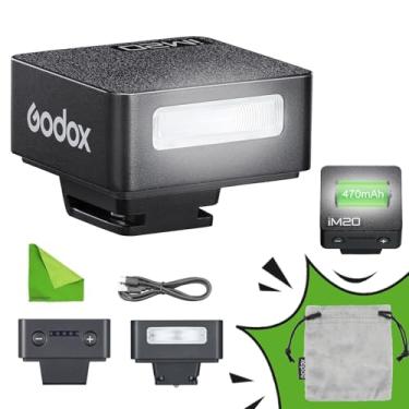 Imagem de Flash Godox Flash para câmera Godox iM20 - Mini flash manual Godox iM20 440 flashes de potência total/3s de tempo de recarga,flash para câmera para Sony zve10/Sony zv1/Sony a7iii/Ricoh gr3/Fujifilm f1