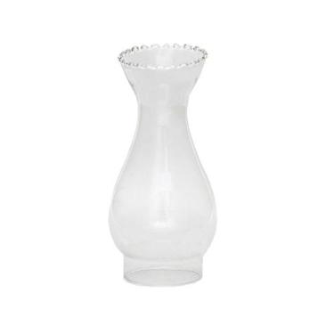 Imagem de Vidro Manga Colonial Lampião Transparente - Marcajo Eletrica