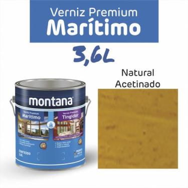 Imagem de Verniz Extra Marítimo Brilhante e Acetinado Balance Base Água Incolor 