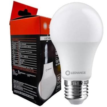 Imagem de Kit 2 Lampada Led Bulbo 17w Luz Neutra 4000K Bivolt E27 - Ledvance OSR