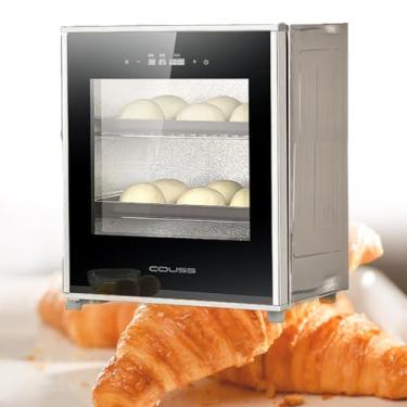 Imagem de Caixa de Fermentação para Pão,Fermentadora de Pão,Estufa para Massa de Pão,Proofertador profissional com controle de temperatura - Câmara de fermentação para pão caseiro, pizza e doces