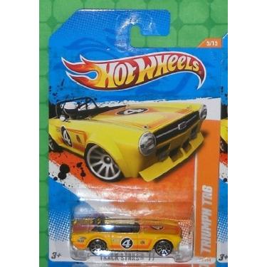 Imagem de 2011 Hot Wheels (70/244) - Track Stars '11 (5/15) - Triumph TR6 (Yellow)