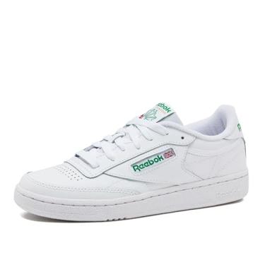 Imagem de Reebok Club C 85 Tênis feminino branco, Calçado branco/branco/dourado metálico, 39