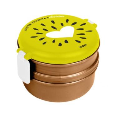 Imagem de Marmita Mini Redonda Uatt, Dourada