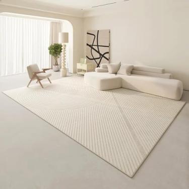 Imagem de Linha Sala de estar Grande Área Carpete Listrado Quarto Carpetes Padrão Geométrico Decoração para Casa Tapete Pelúcia Macio, PW1131, YD, A, 80x160cm 31x63in