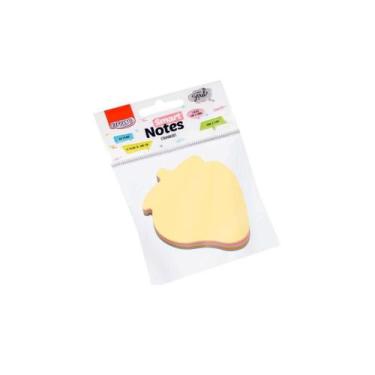 Imagem de Bloco Adesivo BRW Smart Notes Pastel 70x70mm 100 Folhas, Morango