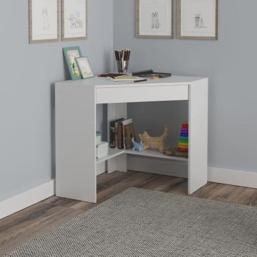 Imagem de Mesa de Estudos Infantil 76,5x76,5x74,5cm Atlantis Branco