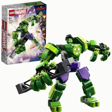 Imagem de Lego Marvel Armadura Robo Incrível Hulk 138 Peças 6 + 76241