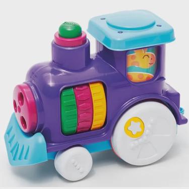 Imagem de Brinquedo Infantil Anima trem Tateti 3032 Roxo