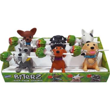 Imagem de Pirulito com Chaveiro Toy Mini Petz Sortido 54g