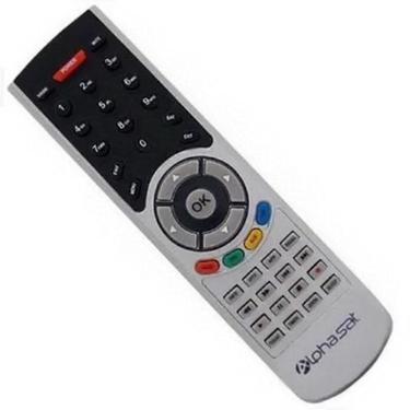 Imagem de Controle Remoto Compatível Com Receptor Alphasat tx/ go/ Chroma/ Nexum/ dc