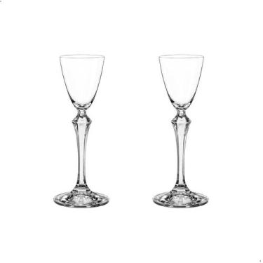 Imagem de Taça de Cristal Bohemia Para Licor 70 ml Elisabeth 2 Peças - Bohemia C