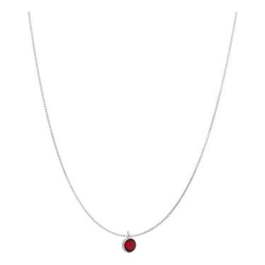 Imagem de Colar Feminino Ponto De Luz Prata 925 + Embalagem Presente