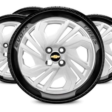 Imagem de Jogo Calota Aro 15 Onix Furação 4x100