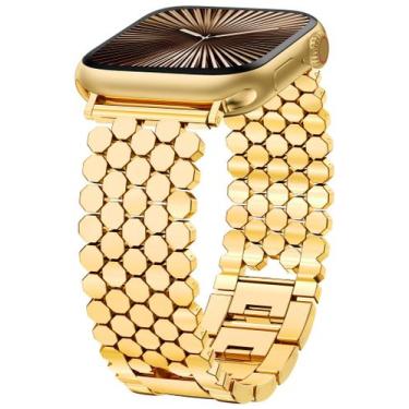 Imagem de Pulseira Minyee Compatível com Apple Watch 38/40/41/42/44/45/46/49mm