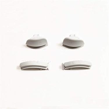 Imagem de ZL ZR L R Conjunto de botões brancos para console de jogos Nintend Switch Lite NS Lite 1 (A)