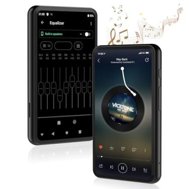 Imagem de MP3 Player de 4 polegadas com Bluetooth, suporte de música sem perdas, equalizador, streaming online e offline