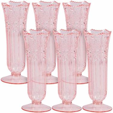 Imagem de Blush Bud Vases (Set of 12 Plastic vases) Wedding AMD Home Decor