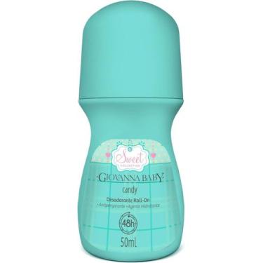 Imagem de Desodorante Roll-On Antiperspirante Feminino Candy Giovanna Baby Sweet