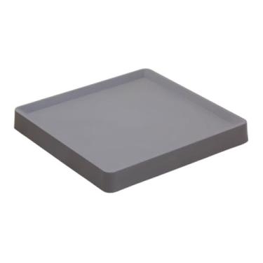 Imagem de Prato de Flores Bandeja coletora de plantas com rodas, pires de 16,1 polegadas, com rodas, palete em vasos para ambientes internos e externos Vaso(Gray)