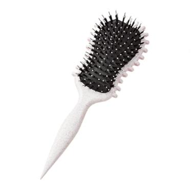 Imagem de Escova de definição de cabelo cacheado, pente para cabelo molhado, ferramenta para cachos (trigo)