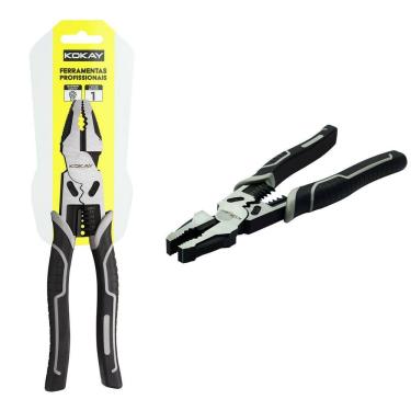 Imagem de Alicate Universal 9 Forte Preciso Decapa Crimpa Terminais