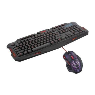 Imagem de Combo Gamer Bright Teclado c/ LED e Mouse Gamer c/ 3200 DPI
