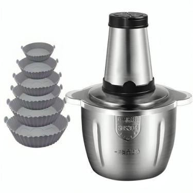 Imagem de Multiprocessador Triturador De Alimentos Elétrico 2L 220V Com Brinde K