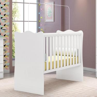 Imagem de Berço Retrô Mini Cama Lianna Branco