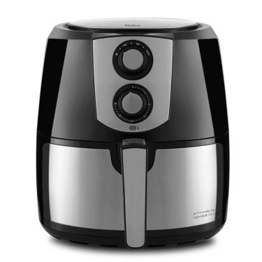 Imagem de Fritadeira Philco Air Fryer 5.5L Preto Inox 110V PFR06