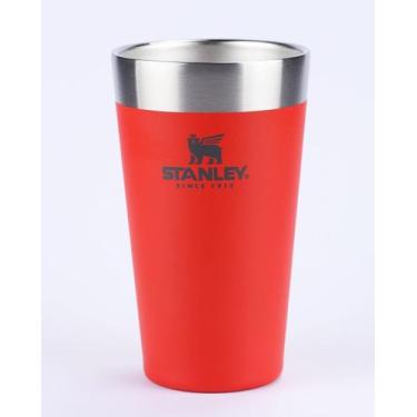 Imagem de Copo Térmico Beer Pint sem Tampa 473ml Flame Red - Stanley 08098, Flam