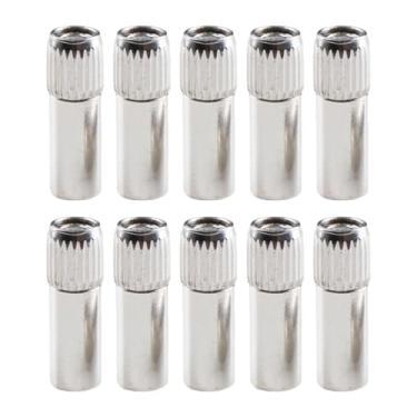 Imagem de KiBcsLic 10 peças de suporte de prateleira, pinos de prateleira de guarda-roupa, pino de substituição, pinos de travamento de suporte de prateleiras de livros, 19x6x6.4 Mm